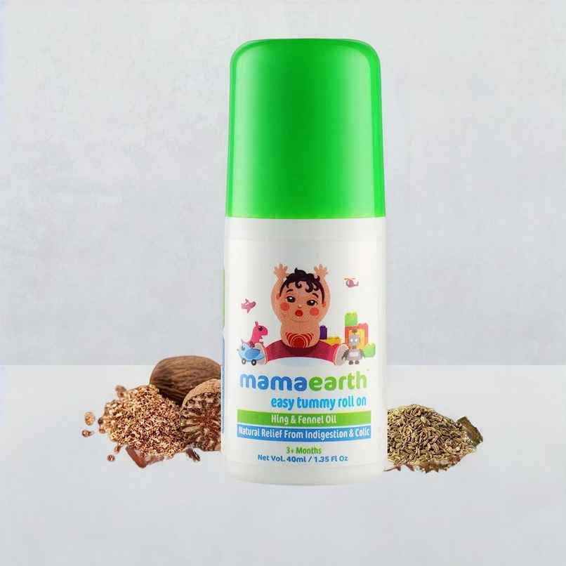 Mamaearth Digestion And Colic Relief Easy Tummy Roll On