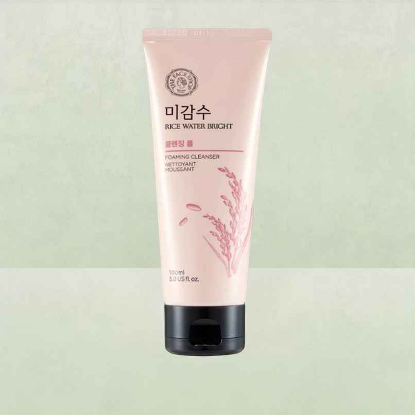 The Face Shop Rice Water Bright Foaming Cleanser The Face Shop Rice Water Bright Foaming Cleanser