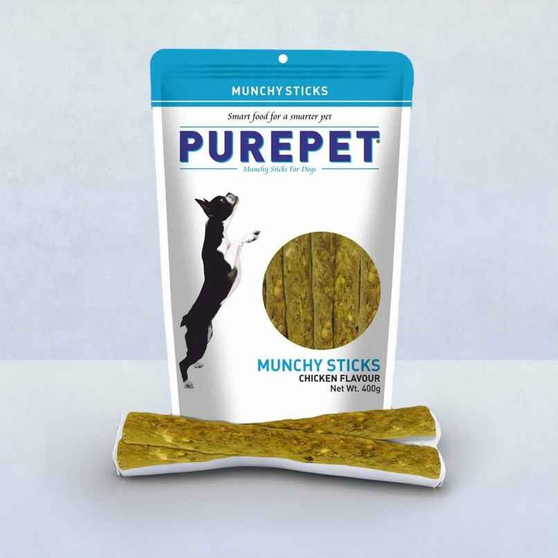 Purepet Munchy Sticks, Chicken Flavour, Dog Treats Purepet Munchy Sticks, Chicken Flavour, Dog Treats