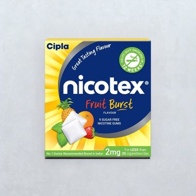 Nicotex Gums Fruit Burst 2mg