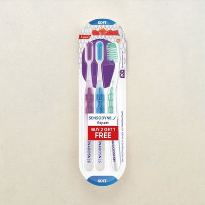 Sensodyne Expert Soft Toothbrush | 20X Slimmer Bristles