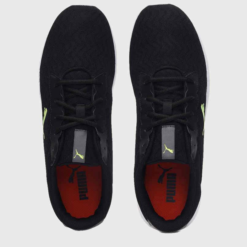 Puma Men's Glory Shoes | Black, White and Yellow Alert - UK 6 Puma Men's Glory Shoes | Black, White and Yellow Alert - UK 6