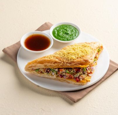 Chatpata Open Veg Puff
