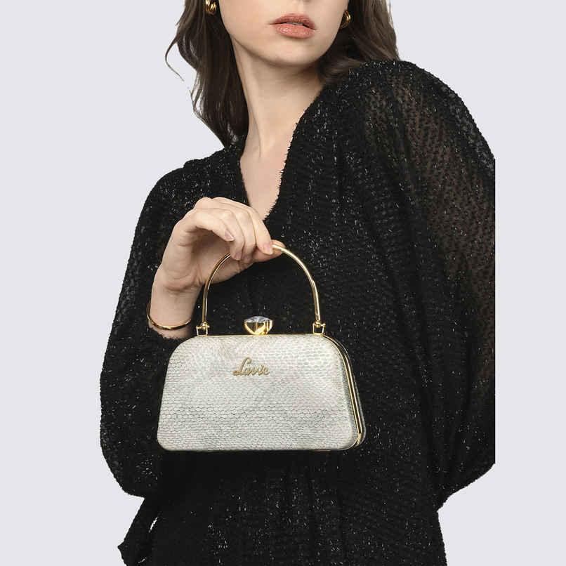 Lavie Women's Twink Framed Clutch | White Lavie Women's Twink Framed Clutch | White