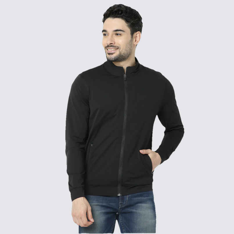 Outlaws Men's Cotton Rich Premium Sweat Jacket | Black - 2XL Outlaws Men's Cotton Rich Premium Sweat Jacket | Black - 2XL