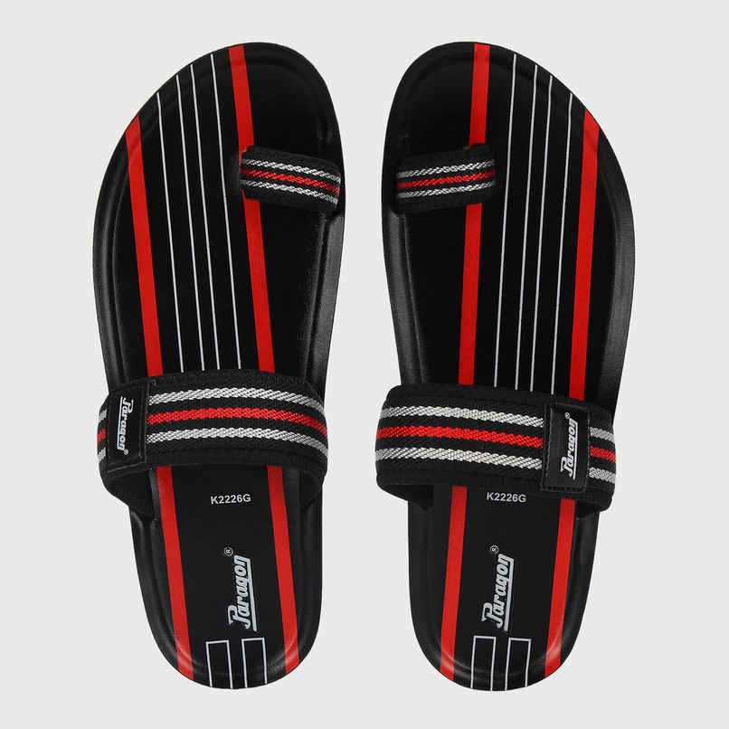 Paragon Men's Black Pu Slippers PUK2226G UK 9