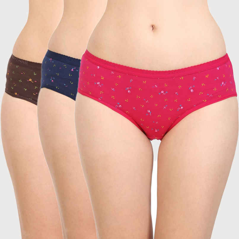 Bodycare Women Brief Panty Printed Premium Cotton | Assorted - XXL