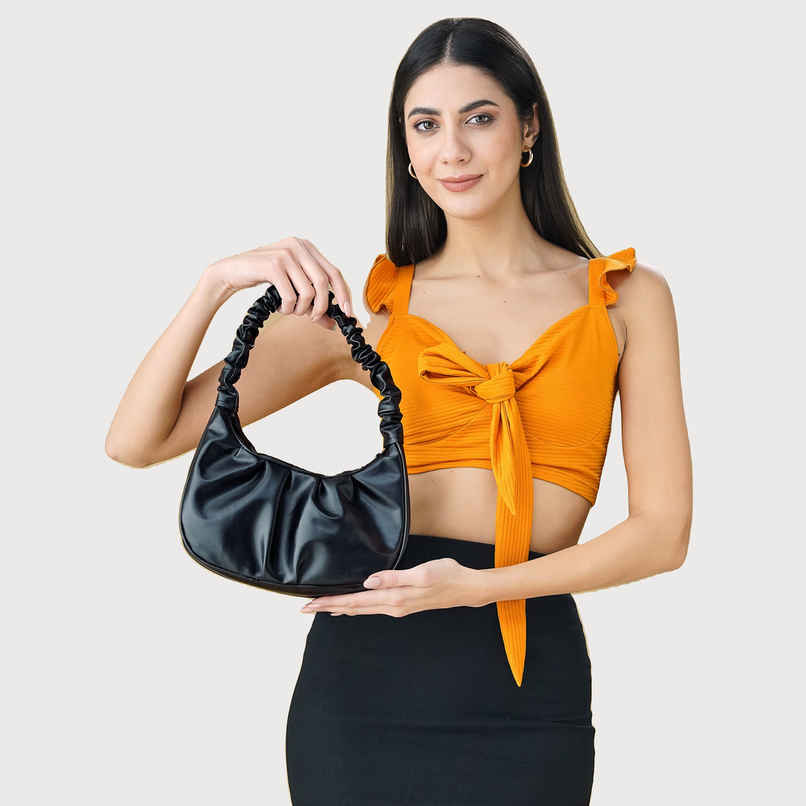 Fargo Women Black Trendy Sling Bag | FGO-721