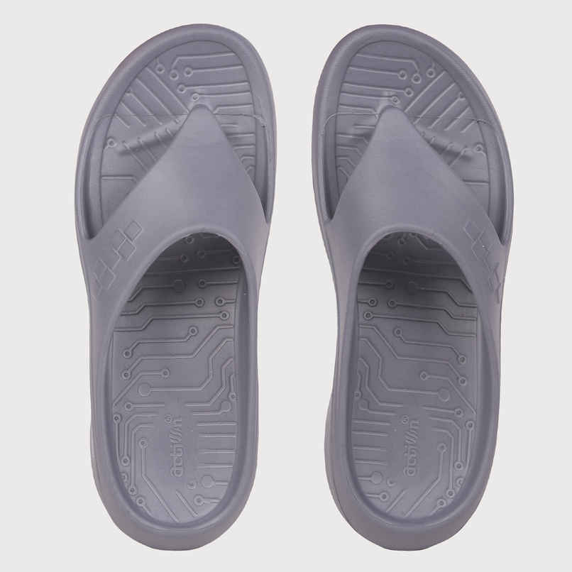 Action Men's Hran-53 Comfortable Slippers | Designer Footwear | Lightweight | Dark Grey - UK 10