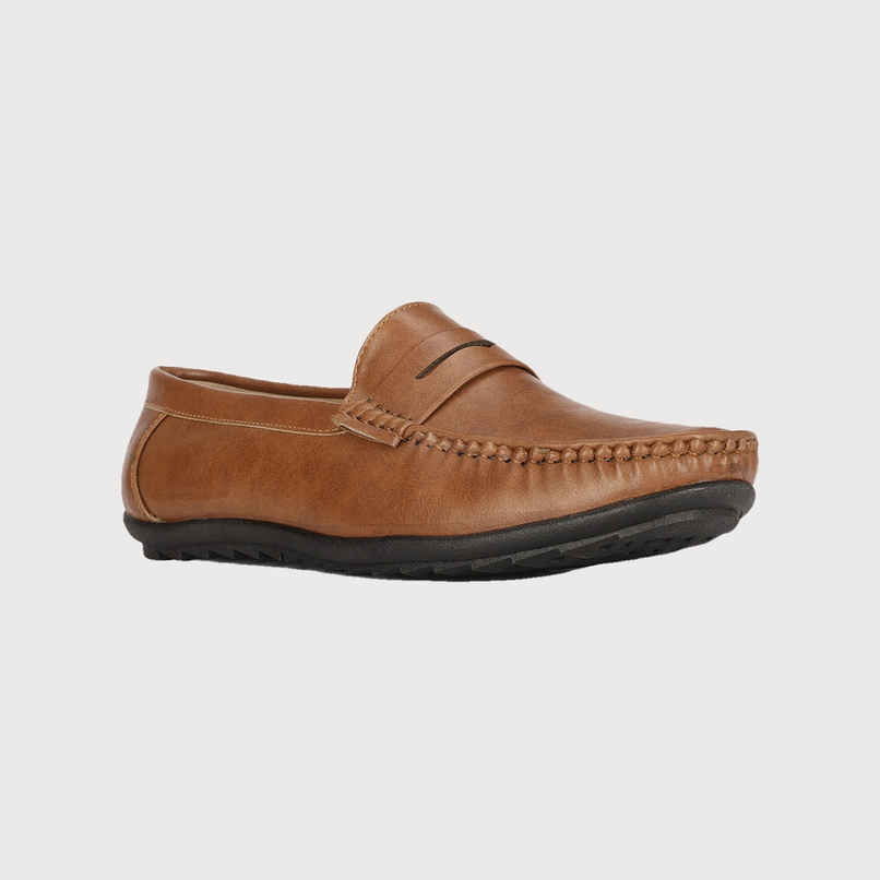 Bata Men's Loafers | Tan - UK 10