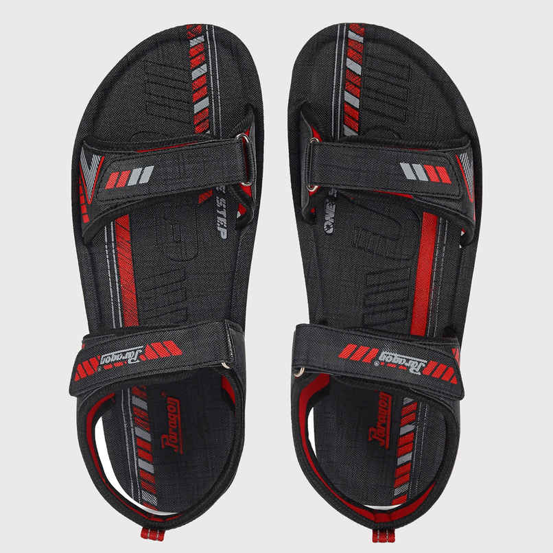 Paragon Men's Black Pu Slippers PUK2226G UK 10