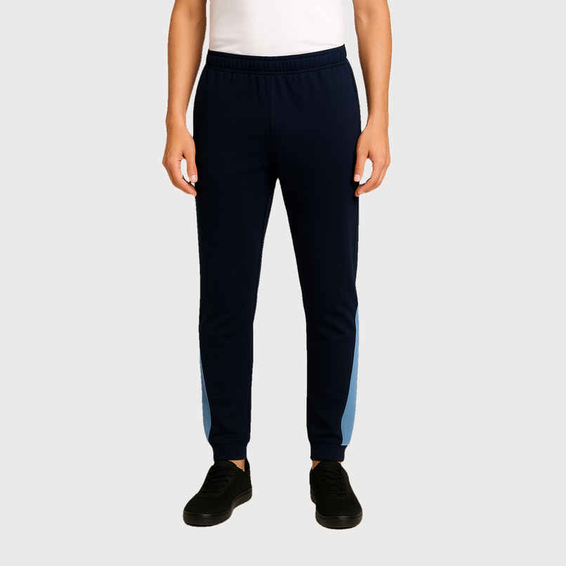 GCYX Men's Track Pant | 90% Poly 10% Cotton Comfortable Wear | Pop Cut N Sew | Navy Blue - M