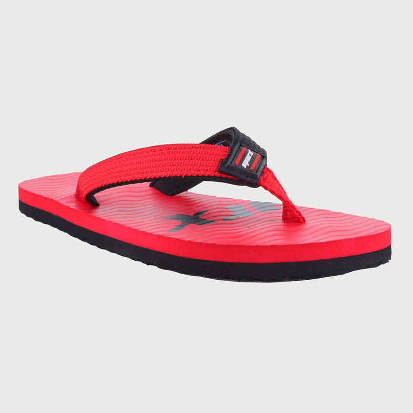 Sparx Slippers SFU-204 Red Black For Men | 7 UK