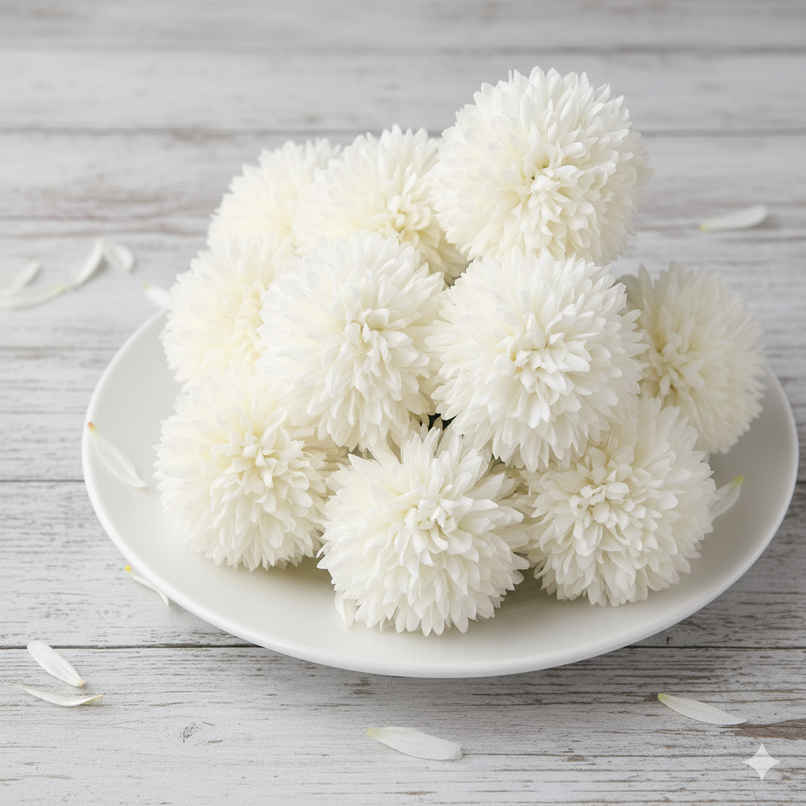 Chrysanthemum White Combo