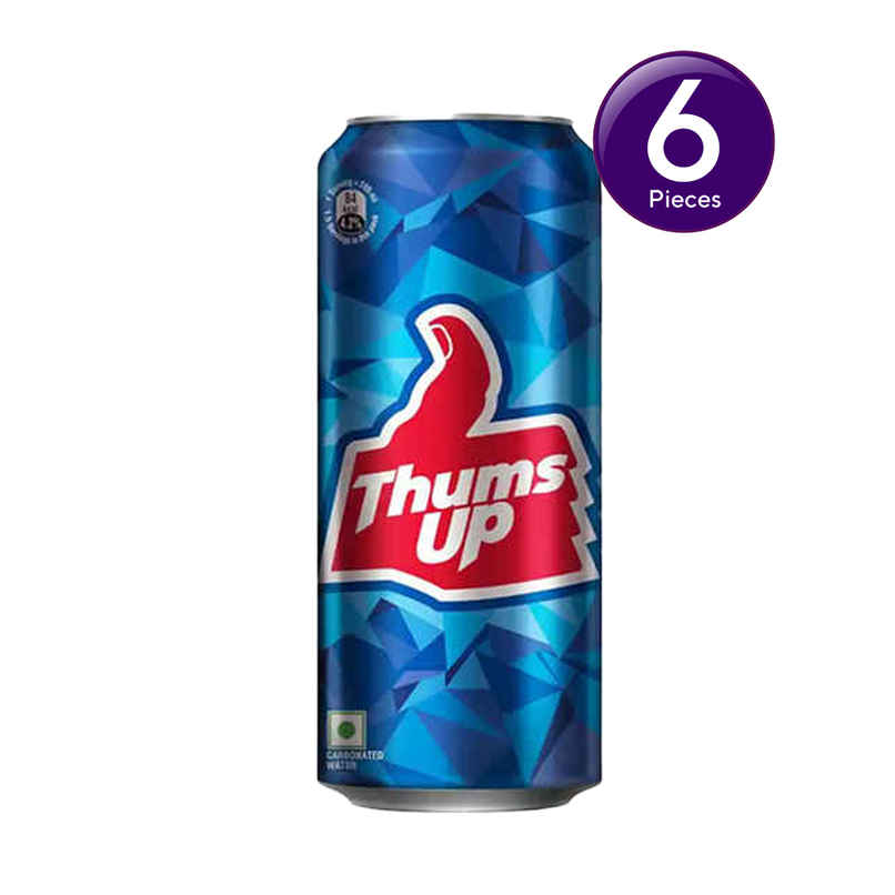 Thums Up Soft Drink Can | Carbonated Beverage Combo