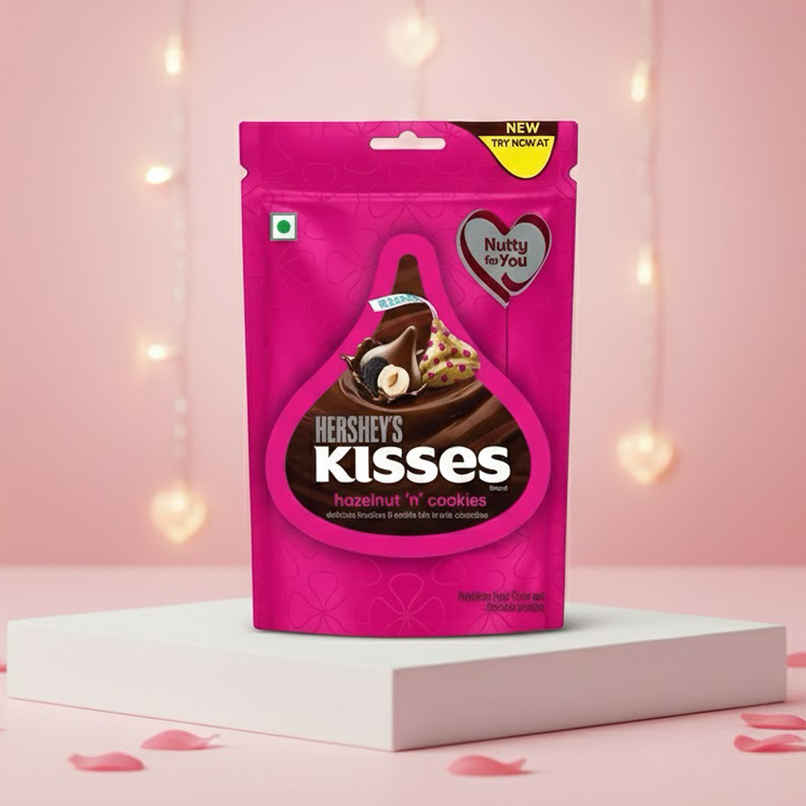 Hershey's Kisses Hazelnut 'N' Cookies | Chocolate Share Bag Small