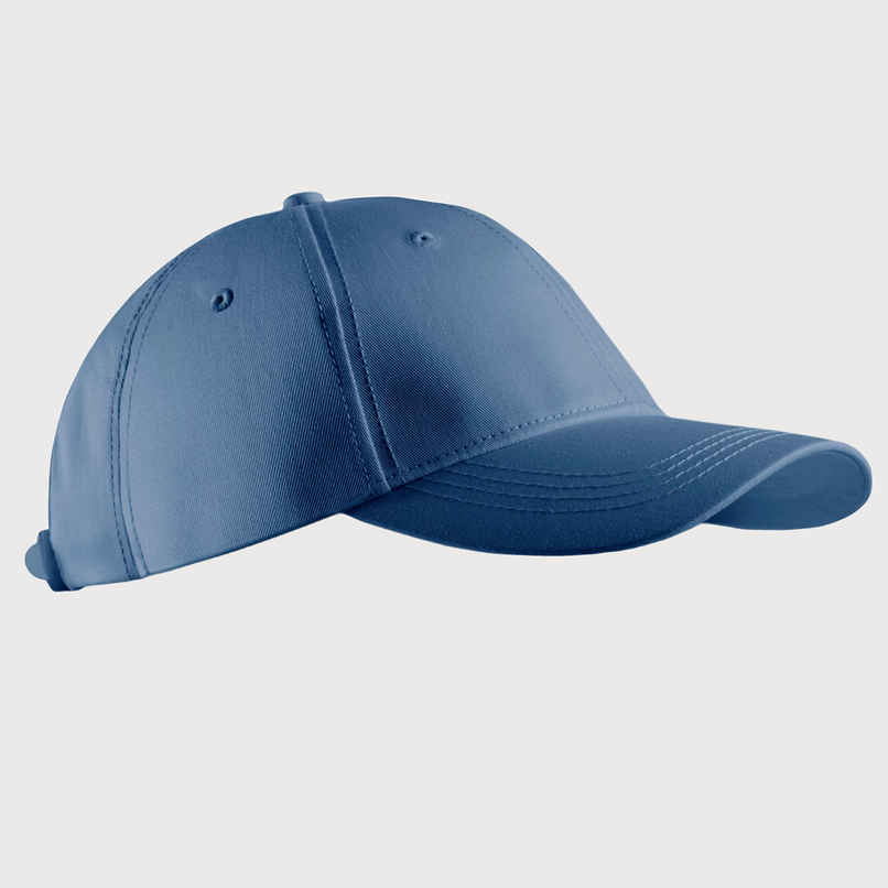 Decathlon | Inesis Unisex Solid Cotton Baseball Cap | Blue - One Size
