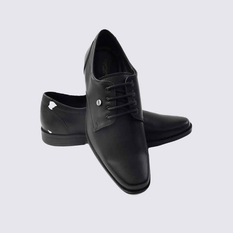 Liberty Apparel Men's Fortune Benstock1E Formal Derby Shoes | Black - UK 6