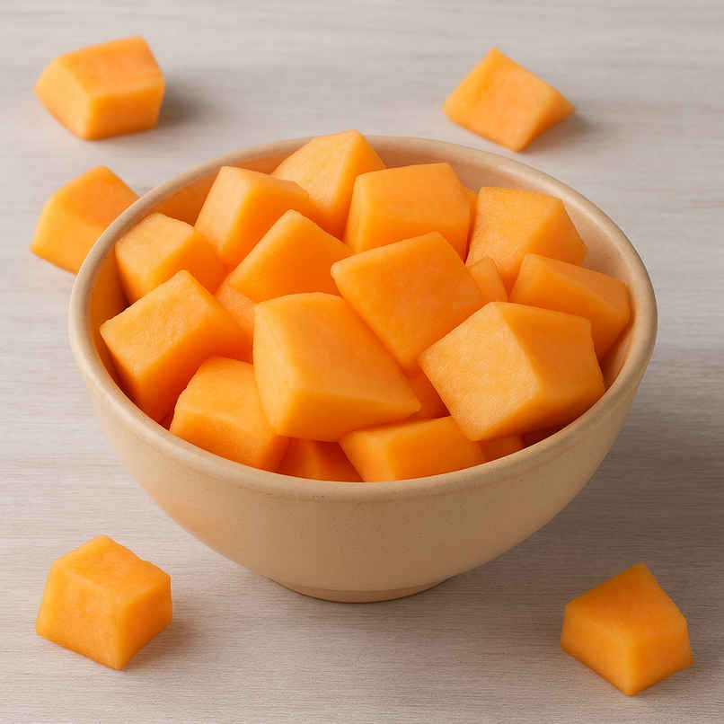 Muskmelon Diced Muskmelon Diced