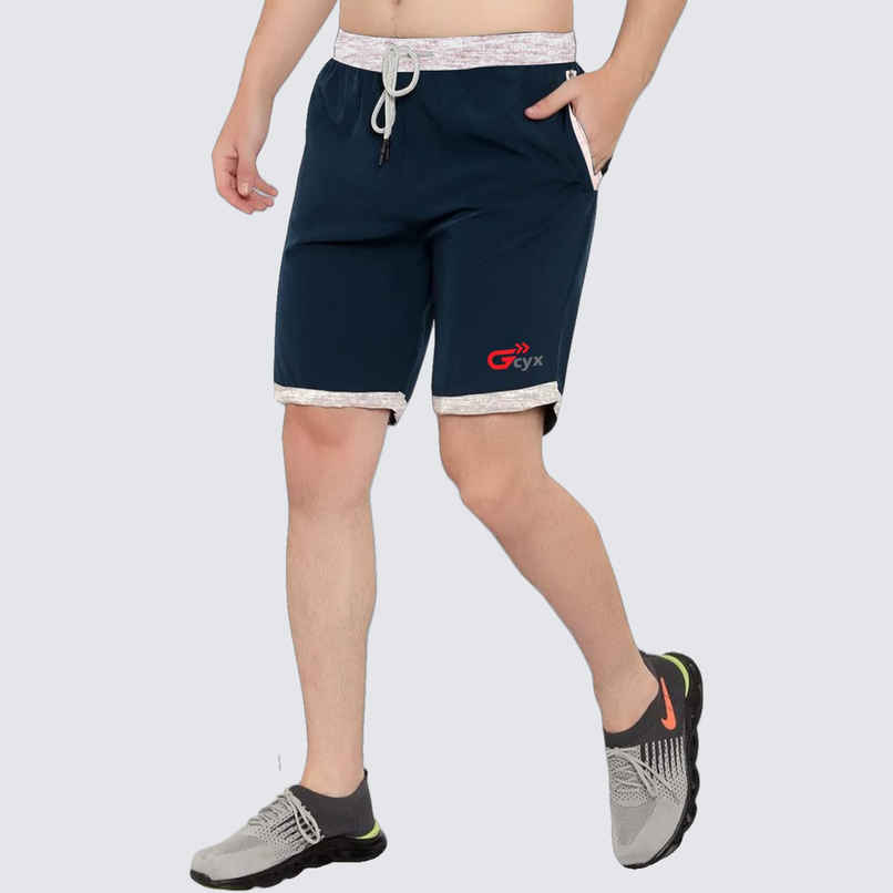 Gcyx Men s Shorts Aop Printed | Cotton Poly Mix Blend for Comfortable Wear | Shorts Green | XL