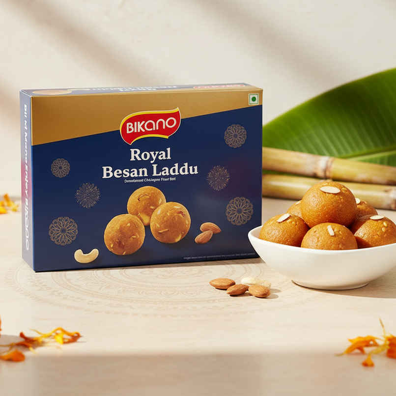 Bikano Besan Laddu | Sweet & Delicious