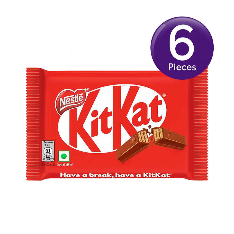 Nestle KitKat 4 Fingers Choco Coated Wafer Bar Combo Nestle KitKat 4 Fingers Choco Coated Wafer Bar Combo