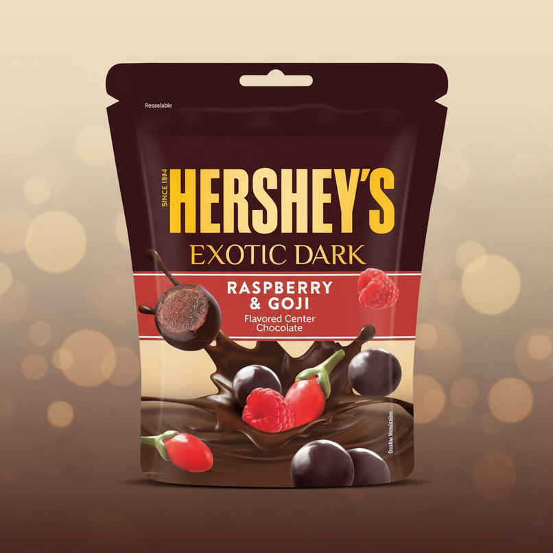 Hershey's Exotic Raspberry And Goji | Dark Chocolate Share Bag