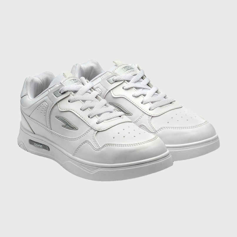 Asian Boston-01 Men Sneakers White (Size-8)