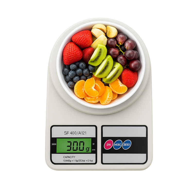 DALUCI Kitchen Digital Weighing Scale 10 Kg | LCD Display Electronic Weight Machine for Baking