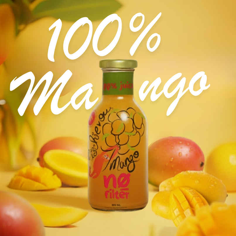 No filter 100% juice mango