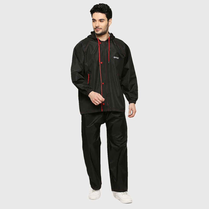 Citizen Raincoat Tapping Series (Rubberized) -XXL Black