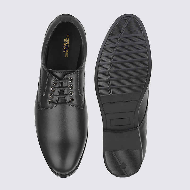 Liberty Apparel Men's Fortune Majestic-1 Formal Derby Shoes | Black - UK 8