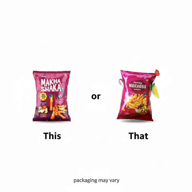 Farmley Makha Shaka- Achaari Stix (Made with Makhana) Farmley Makha Shaka- Achaari Stix (Made with Makhana)