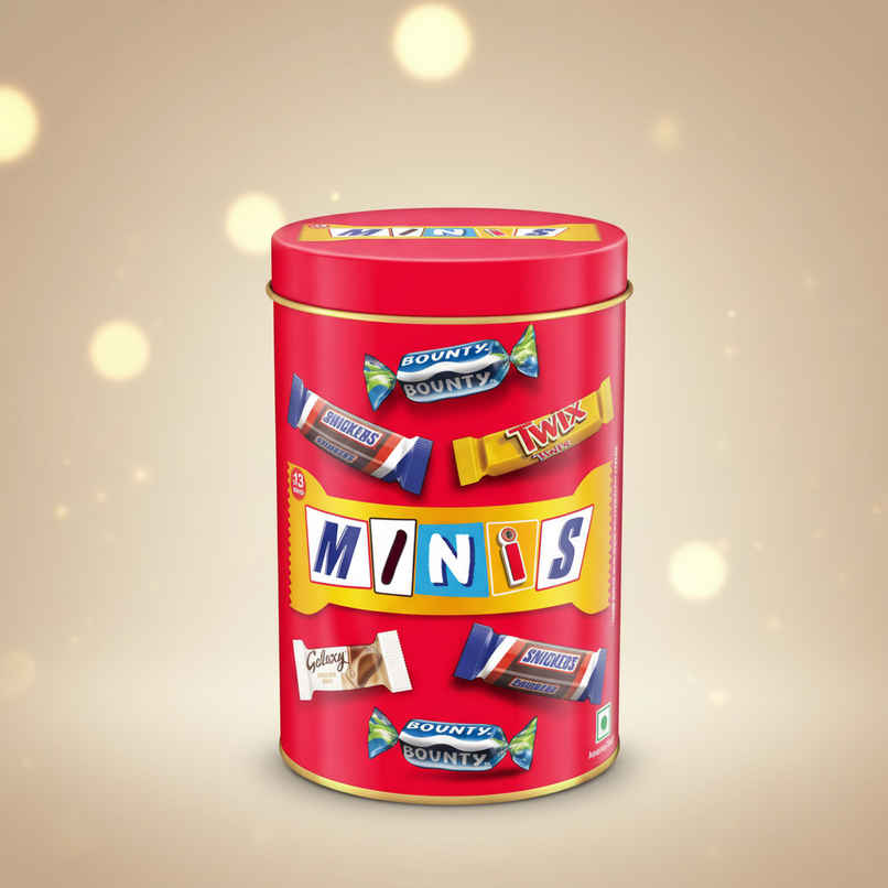Snickers Best of Our Minis Chocolate Gift Tin | Gifting Treat | Snickers