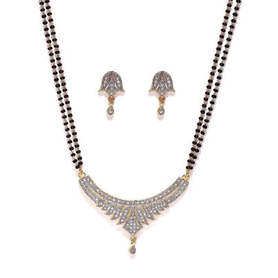 YouBella Latest Traditional Jewellery Gold Plated Mangalsutra for Women (YBMS - 10007)