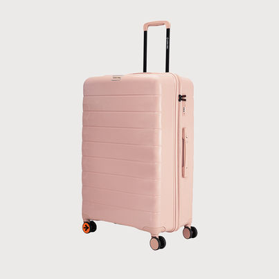 Nasher Miles Vienna Check-In Hard Sided Polypropylene 28 Inch|75 cm Trolley Bag - Peach Nasher Miles Vienna Check-In Hard Sided Polypropylene 28 Inch|75 cm Trolley Bag - Peach
