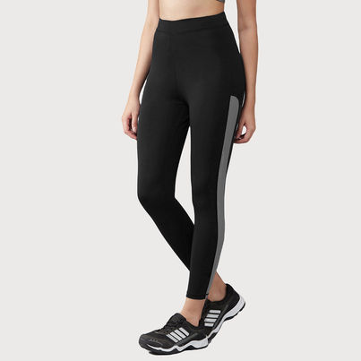 Blinkin Women's Gym Tights & Pants - Grey | Stretchable | XXl Blinkin Women's Gym Tights & Pants - Grey | Stretchable | XXl