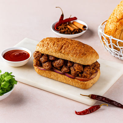 Chicken Tikka Sandwich   