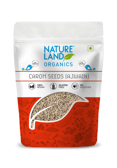 Natureland Organics Ajwain Carom Seeds Natureland Organics Ajwain Carom Seeds