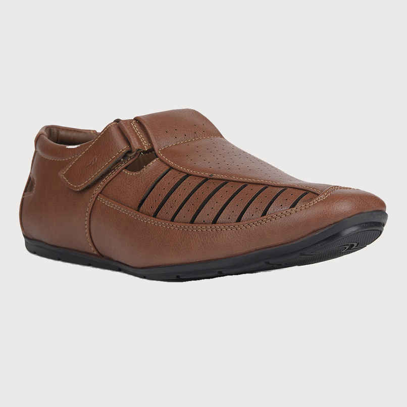 Bata Tan Fm Sandal For Men - 9 Bata Tan Fm Sandal For Men - 9