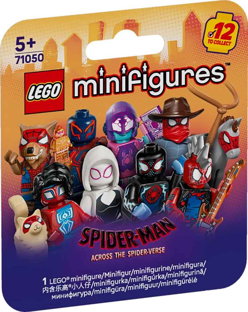 LEGO Minifigures SpiderMan Across The Spider Verse 71050 Minifigures Building Toys LEGO Minifigures SpiderMan Across The Spider Verse 71050 Minifigures Building Toys