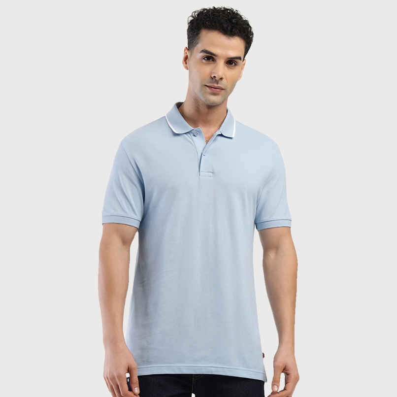 Men's Polo Slim Fit Solid T Shirt