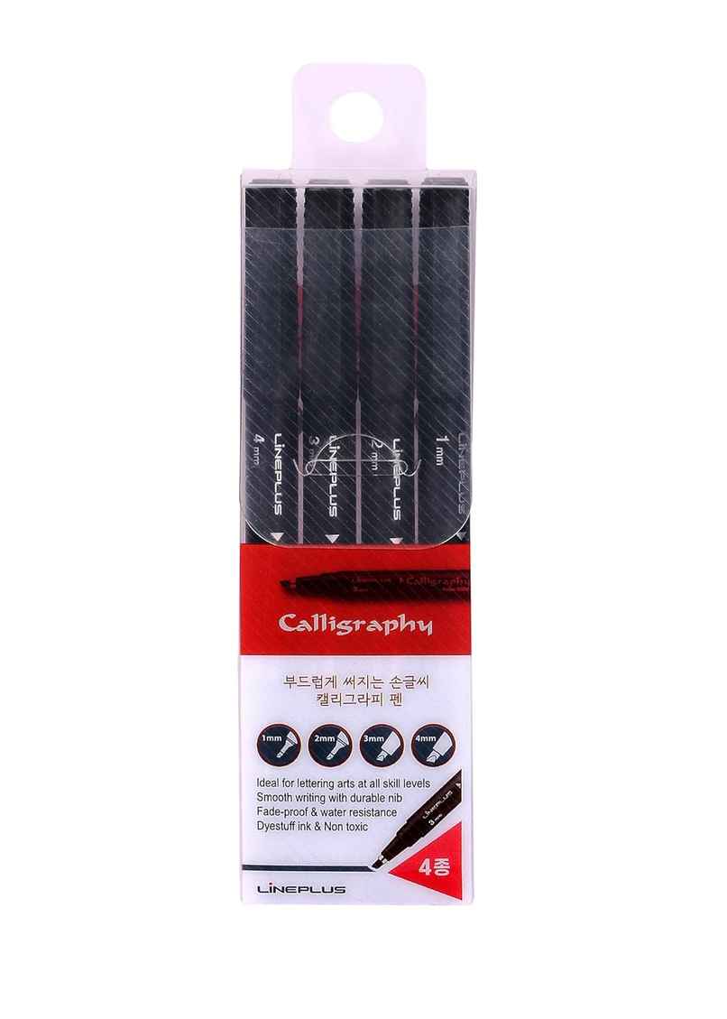 Lineplus Calligraphy Pen Set |Black