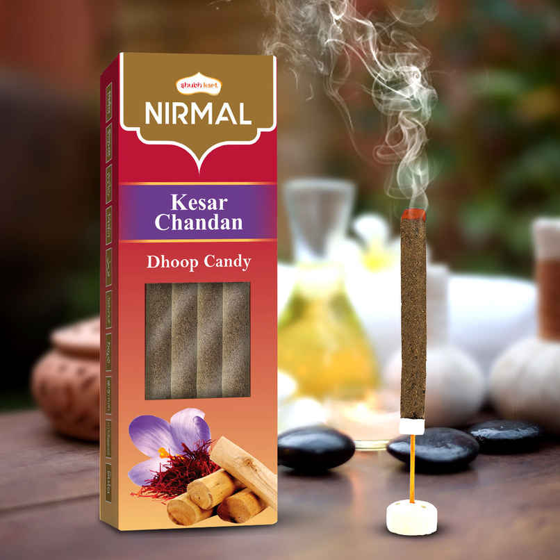 Shubhkart Nirmal Kesar Chandan Dhoop Candy