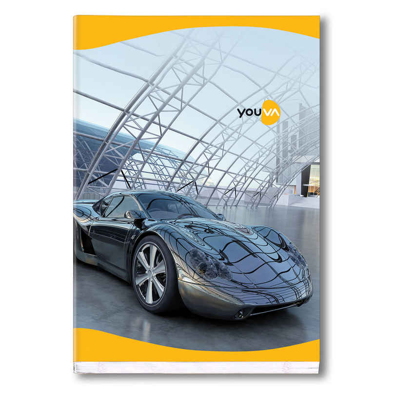 Navneet Youva Soft Bound Single Line 276 Pages Long Notebook A4 size 21 cm X 29.7 cm