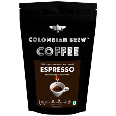 Colombian Brew Espresso Filter Coffee Powder Colombian Brew Espresso Filter Coffee Powder
