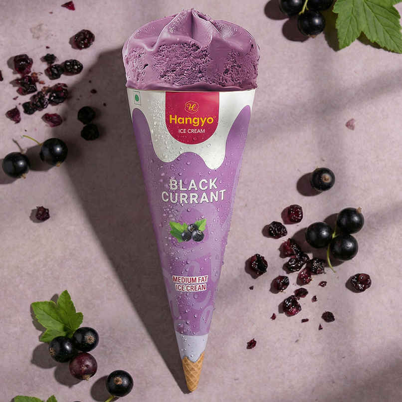 Hangyo Black Current Ice Cream Cone Hangyo Black Current Ice Cream Cone