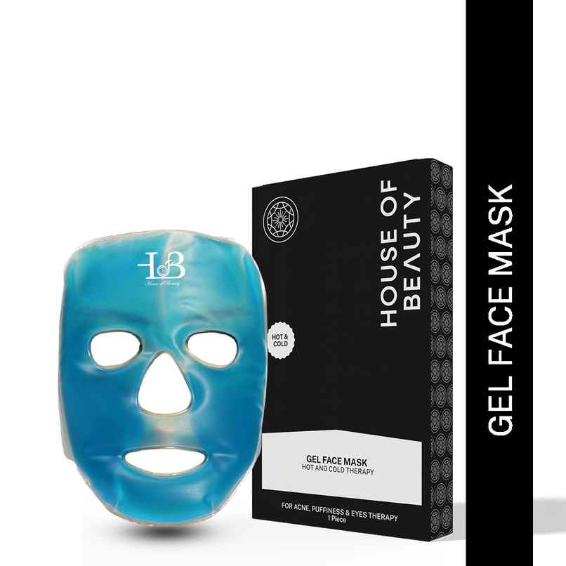 House of Beauty Hot+Cold Gel mask Ice tool for soothing skin, reduces pimples, acne & puffiness(1pc)