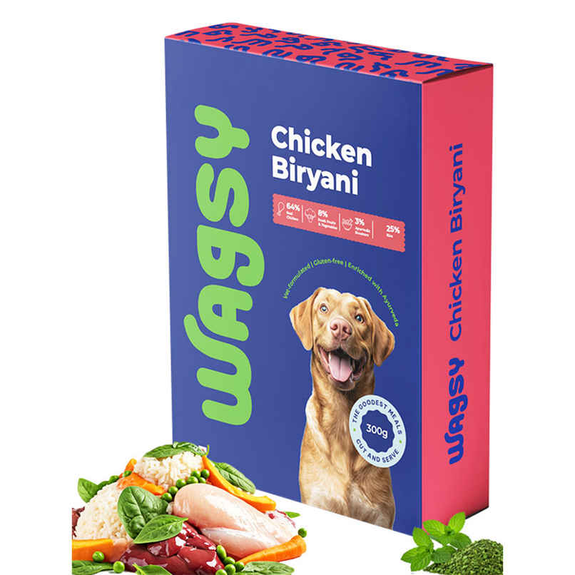 Wagsy - Chicken Biryani | Fresh Wet FOOD For Dogs Wagsy - Chicken Biryani | Fresh Wet FOOD For Dogs