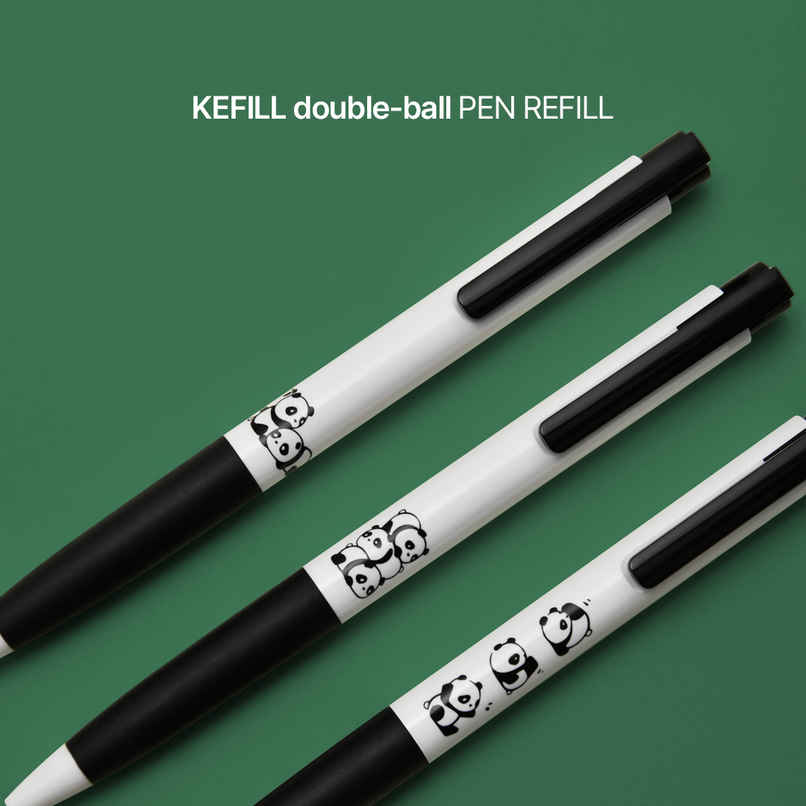 Kaco K7 Panda Party Gel Pen | Black